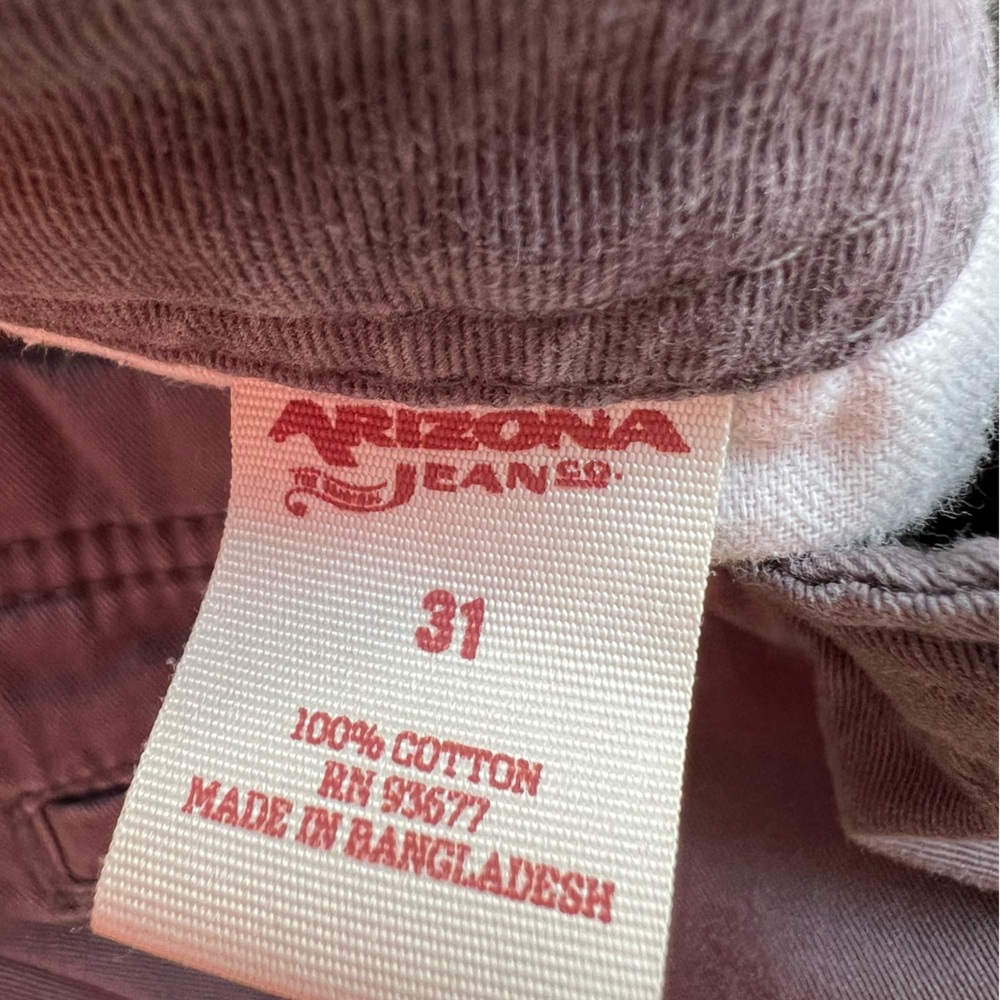 Arizona Jeans Brown Cargo Shorts Men's size 31 - Picture 5 of 5